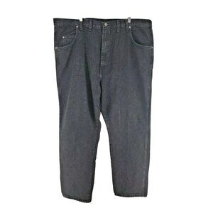 Wrangler Rugged Wear Jeans Men's Size 46/30 Black Straight